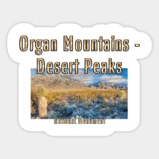 Organ Mountains Desert Peaks NM Sticker